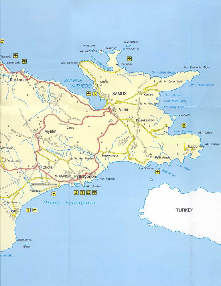 Samos-Map